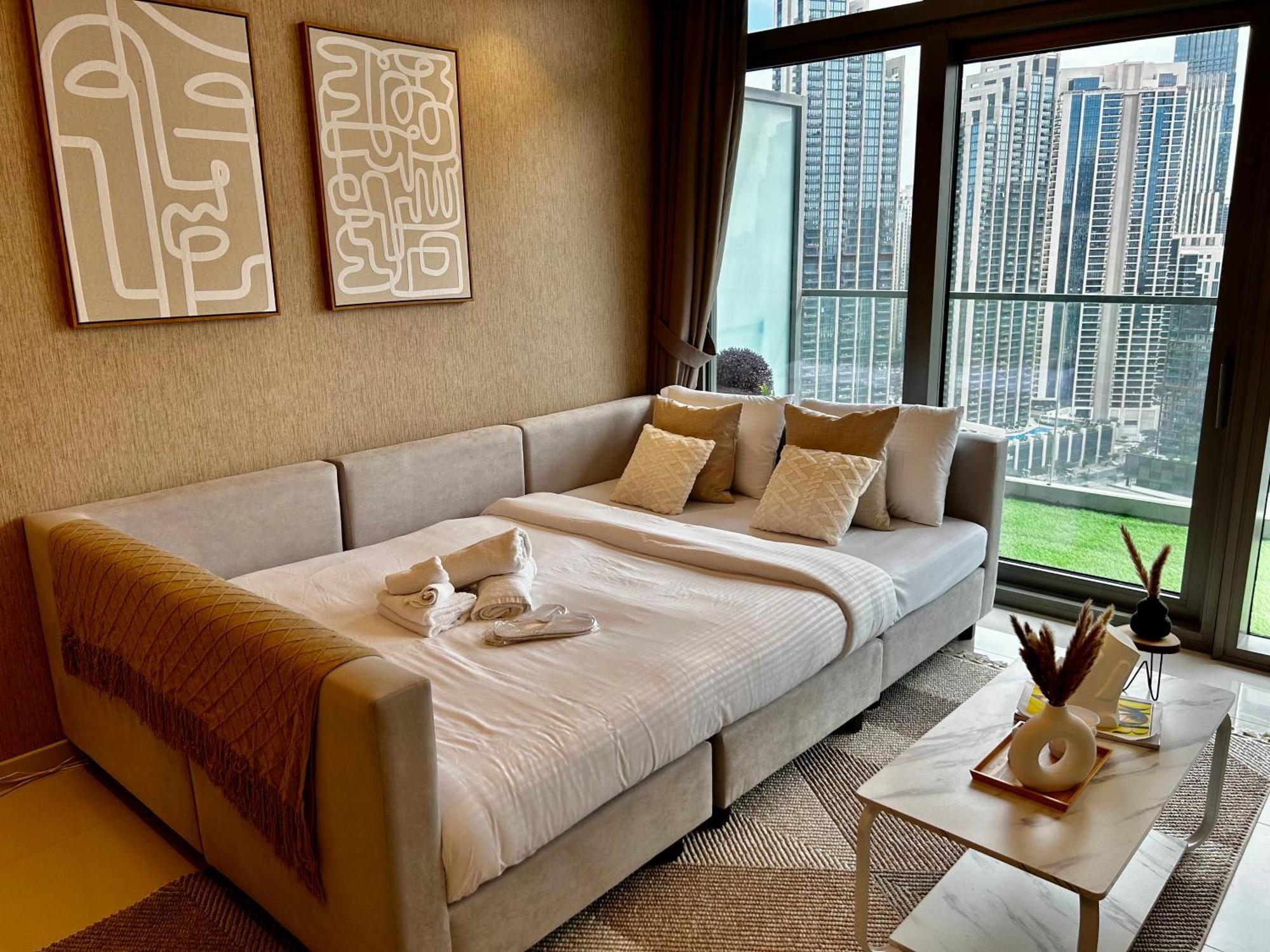 Burj Khalifa Views 2Br With Infinity Pool Downtown Apartment Dubai Luaran gambar